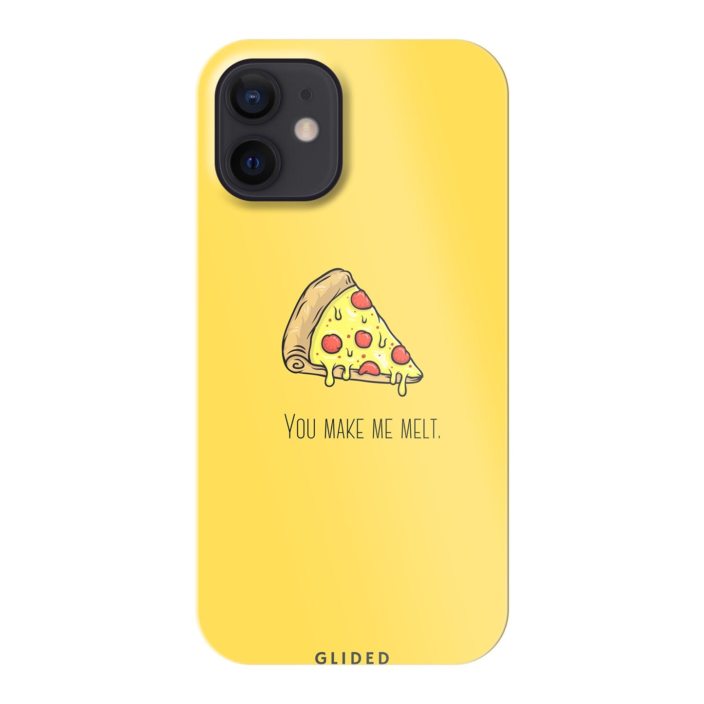 Flirty Pizza - iPhone 12 mini - Hard Case
