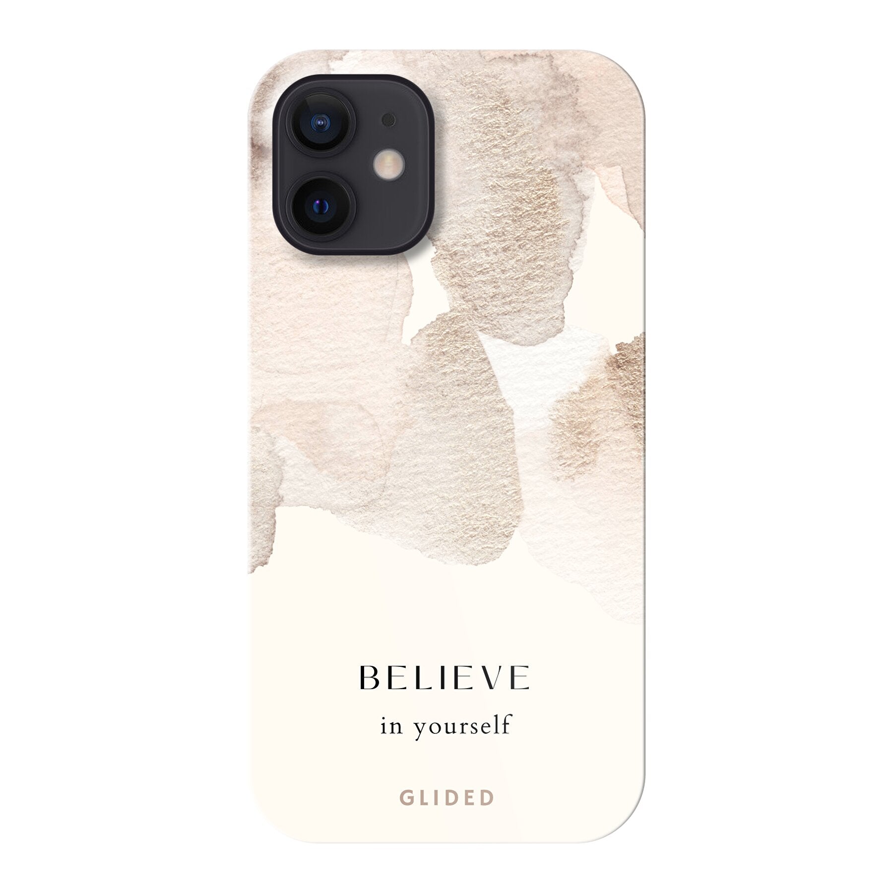 Believe in yourself - iPhone 12 mini Handyhülle Hard Case