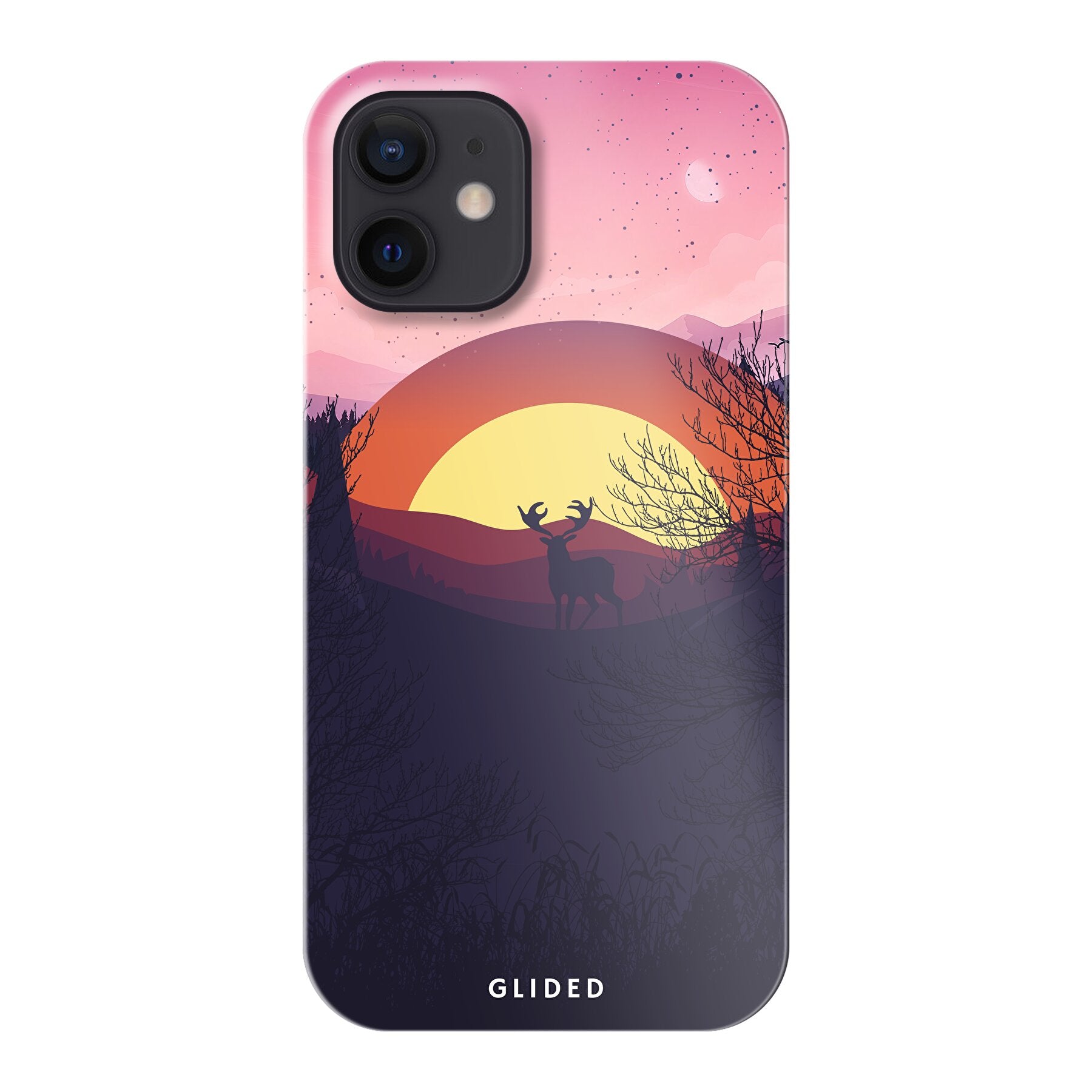 Sunset Majesty - iPhone 12 mini Handyhülle Hard Case