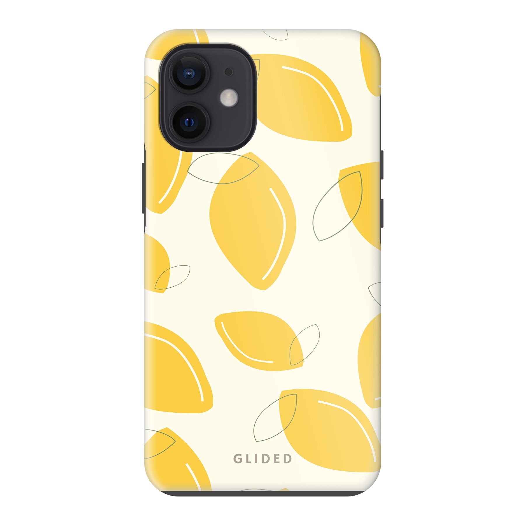 Abstract Lemon - iPhone 12 mini - MagSafe Tough case