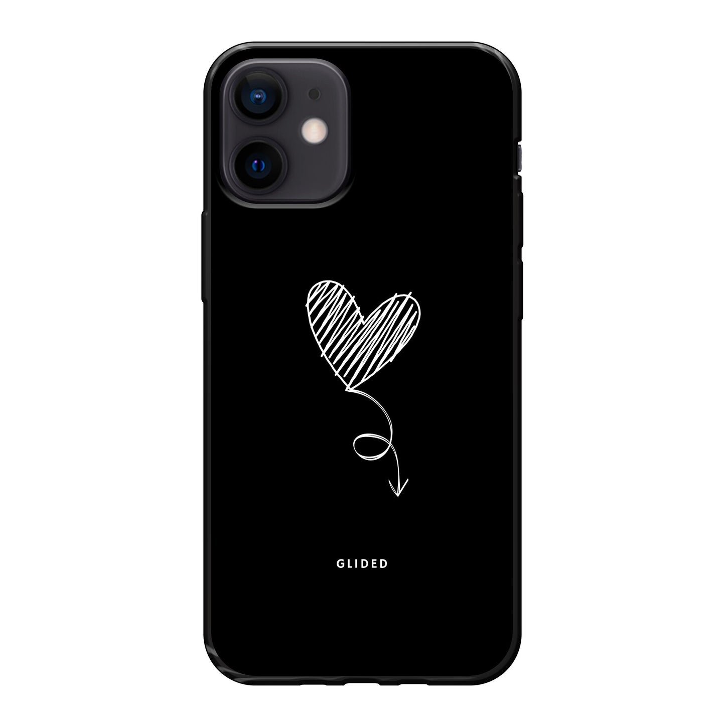 Dark Heart - iPhone 12 mini Handyhülle Soft case