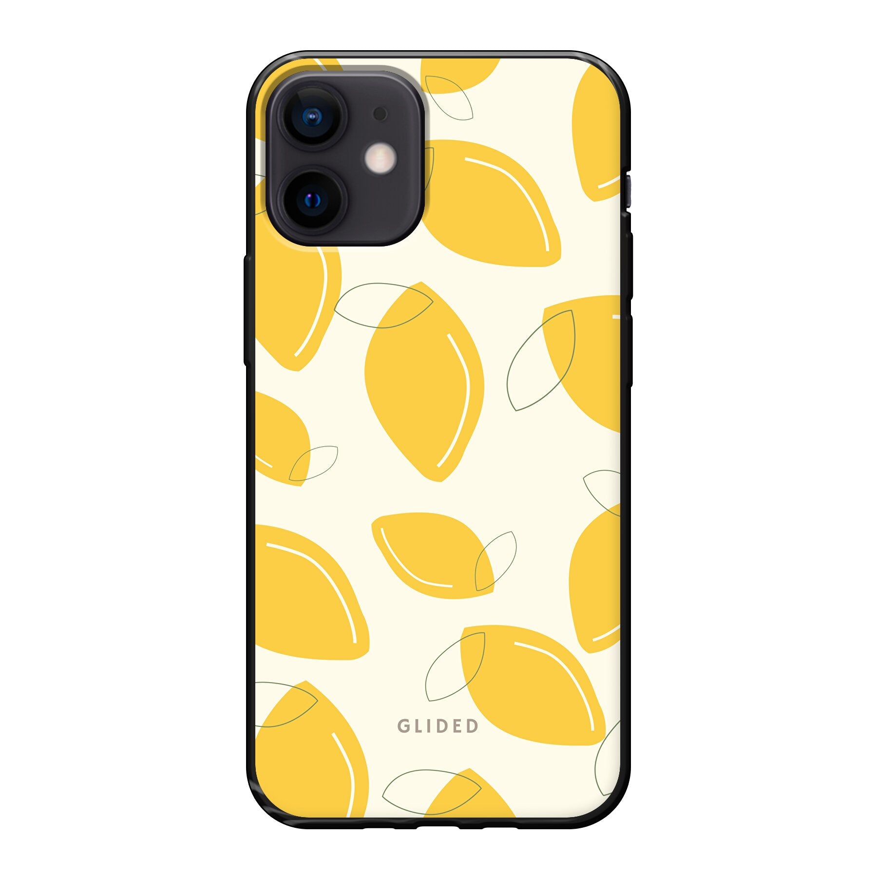 Abstract Lemon - iPhone 12 mini - Soft case