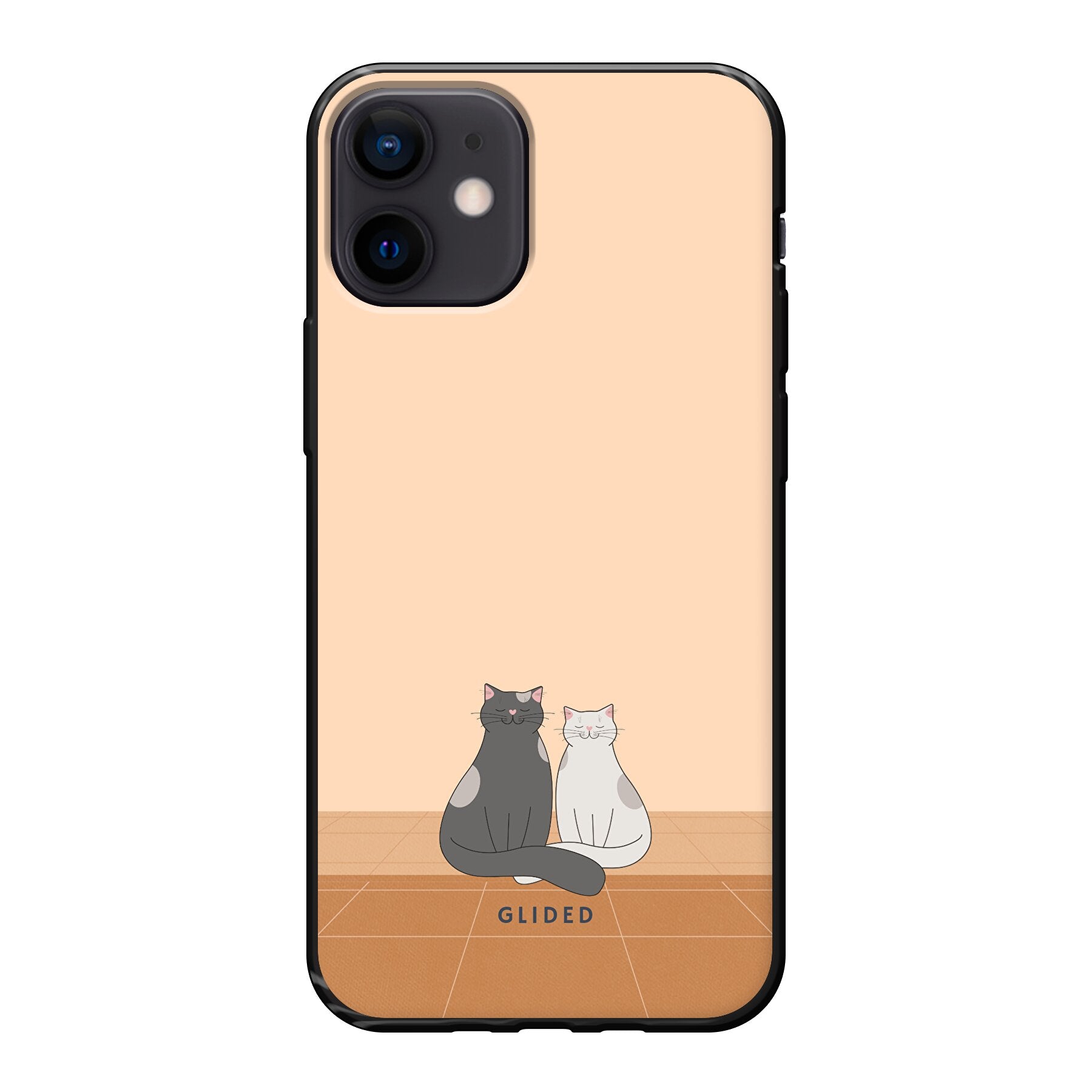 Catty Friends - iPhone 12 mini Handyhülle Soft case