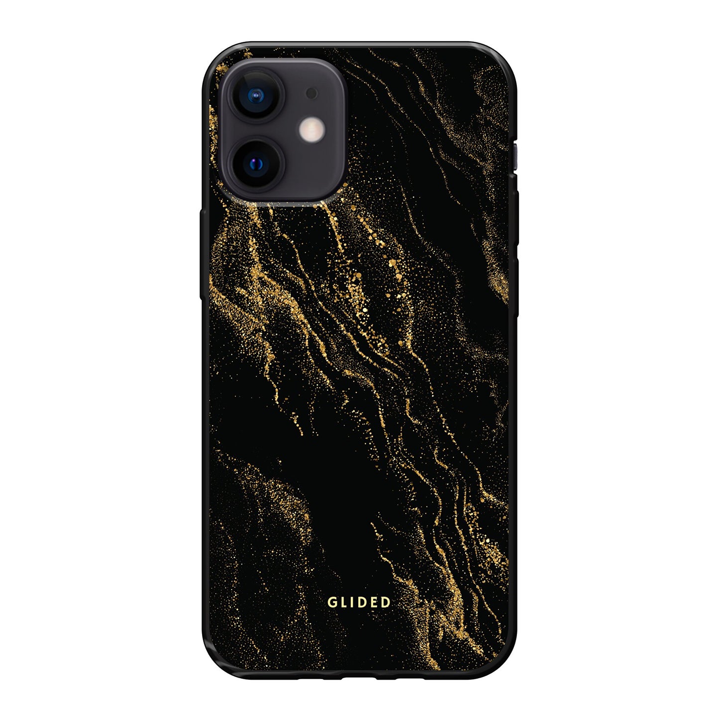 Black Marble - iPhone 12 mini Handyhülle Soft case