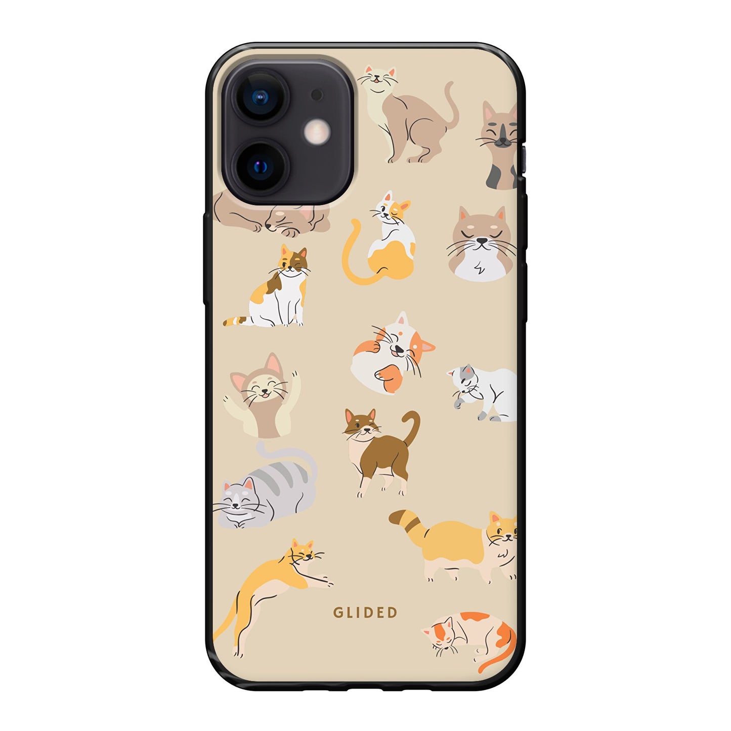 Meow - iPhone 12 mini Handyhülle Soft case