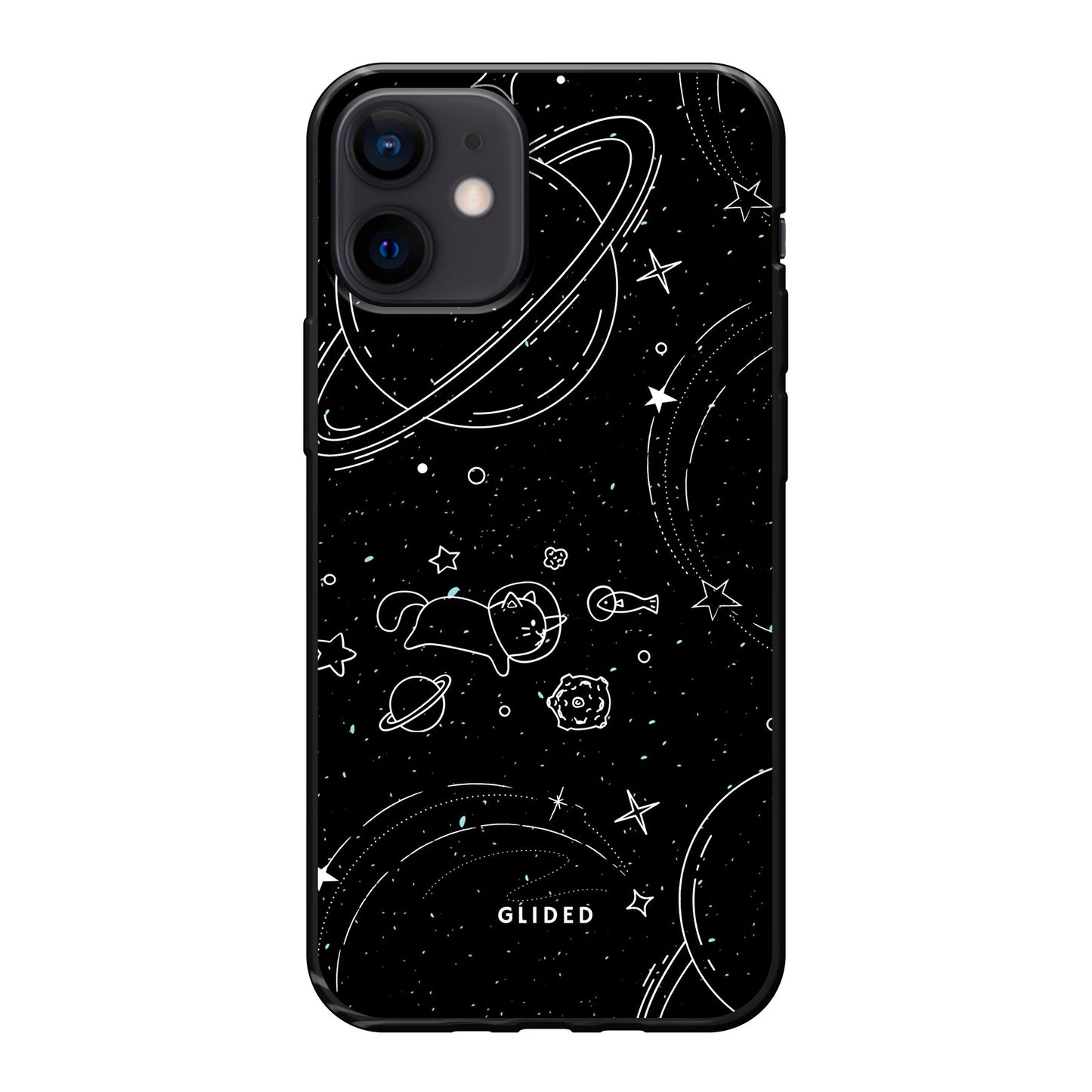 Cosmic Cat - iPhone 12 mini Handyhülle Soft case