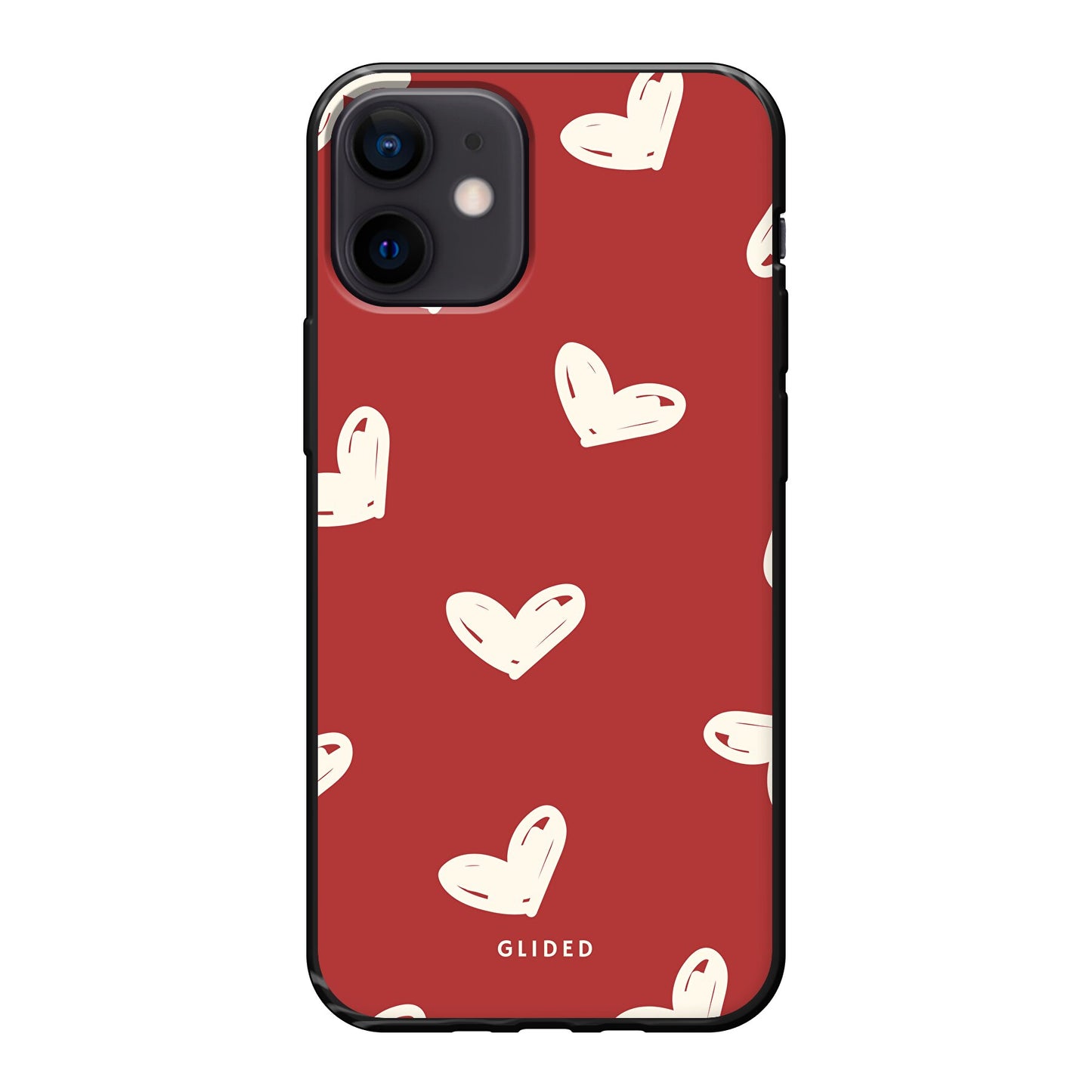 Red Love - iPhone 12 mini - Soft case