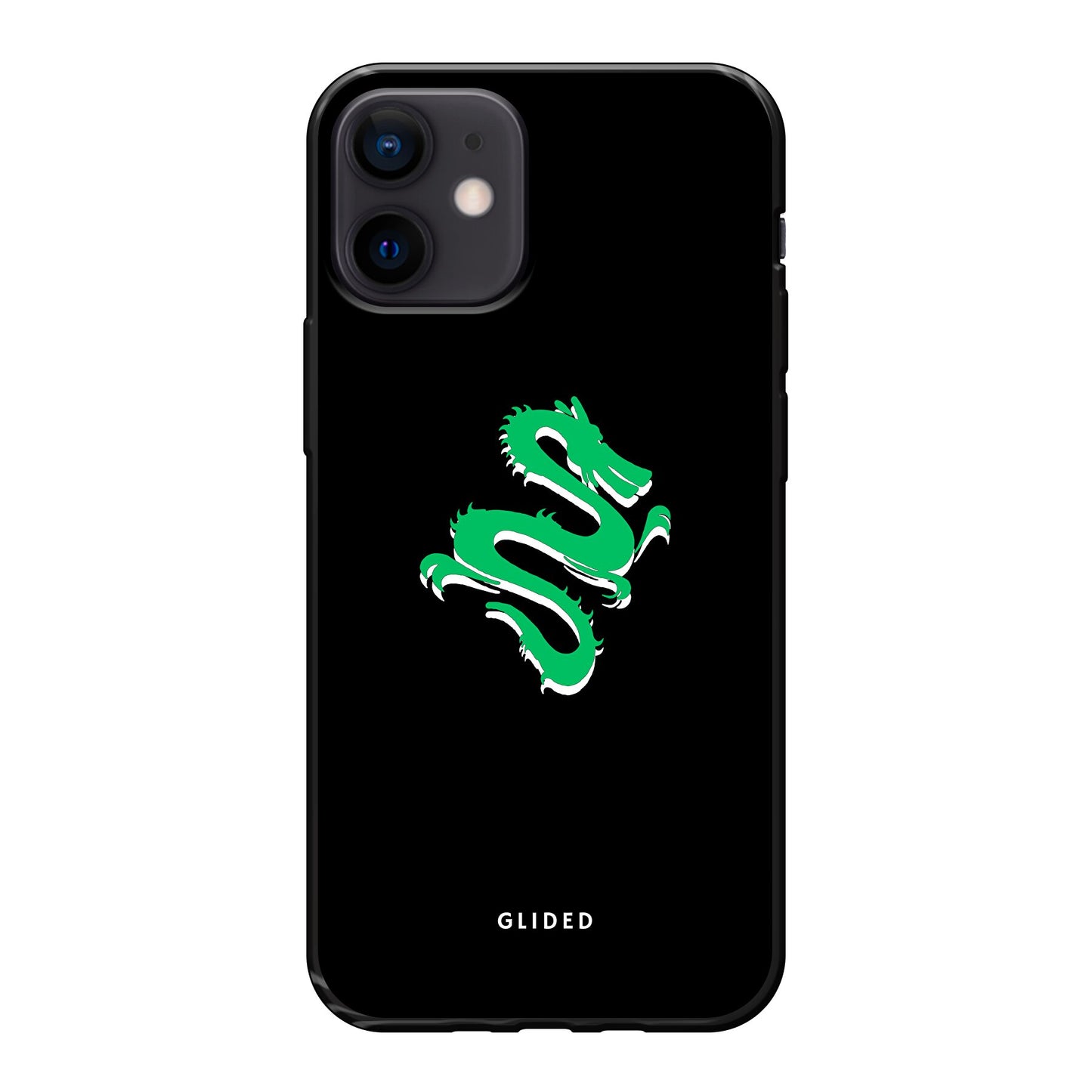 Emerald Dragon - iPhone 12 mini Handyhülle Soft case