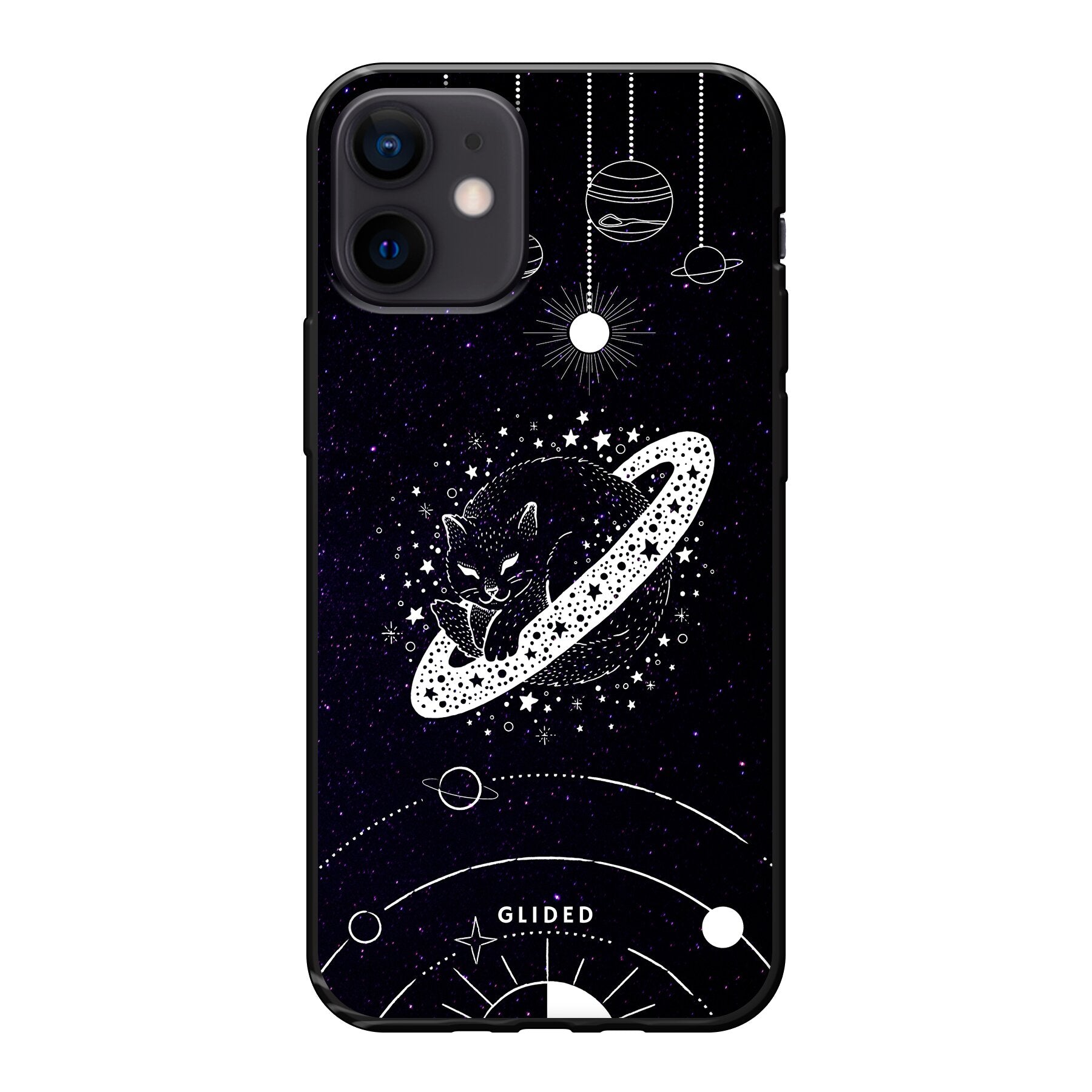 Astro Whiskers - iPhone 12 mini Handyhülle Soft case