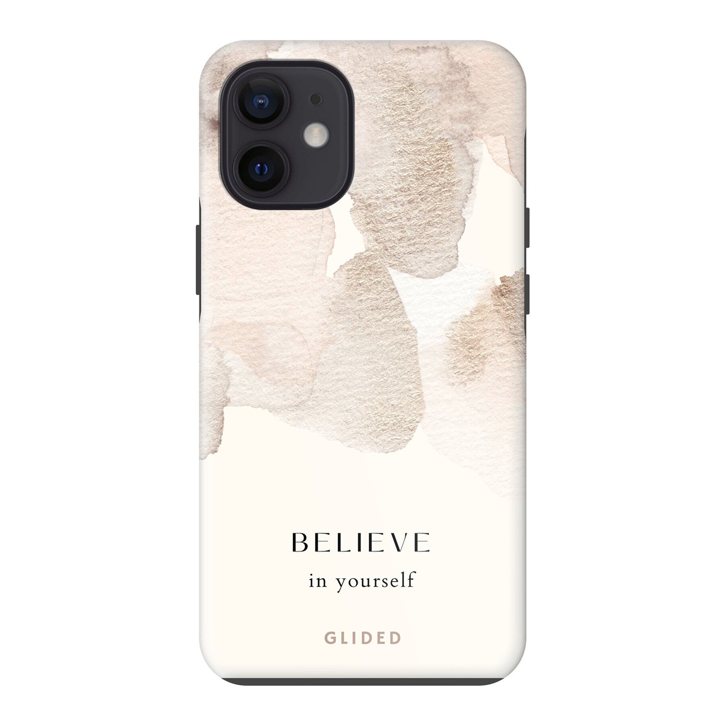 Believe in yourself - iPhone 12 mini Handyhülle Tough case