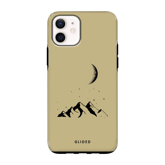 Lunar Peaks - iPhone 12 mini Handyhülle Tough case