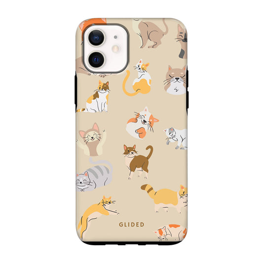 Meow - iPhone 12 mini Handyhülle Tough case