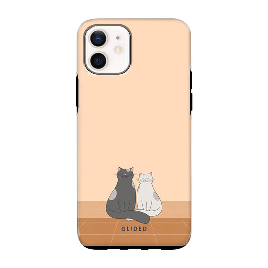 Catty Friends - iPhone 12 mini Handyhülle Tough case