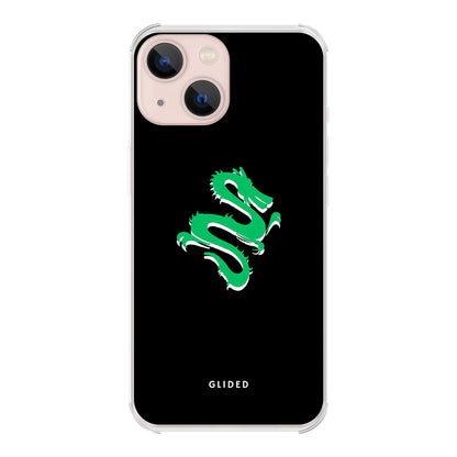 Emerald Dragon - iPhone 13 Handyhülle Bumper case