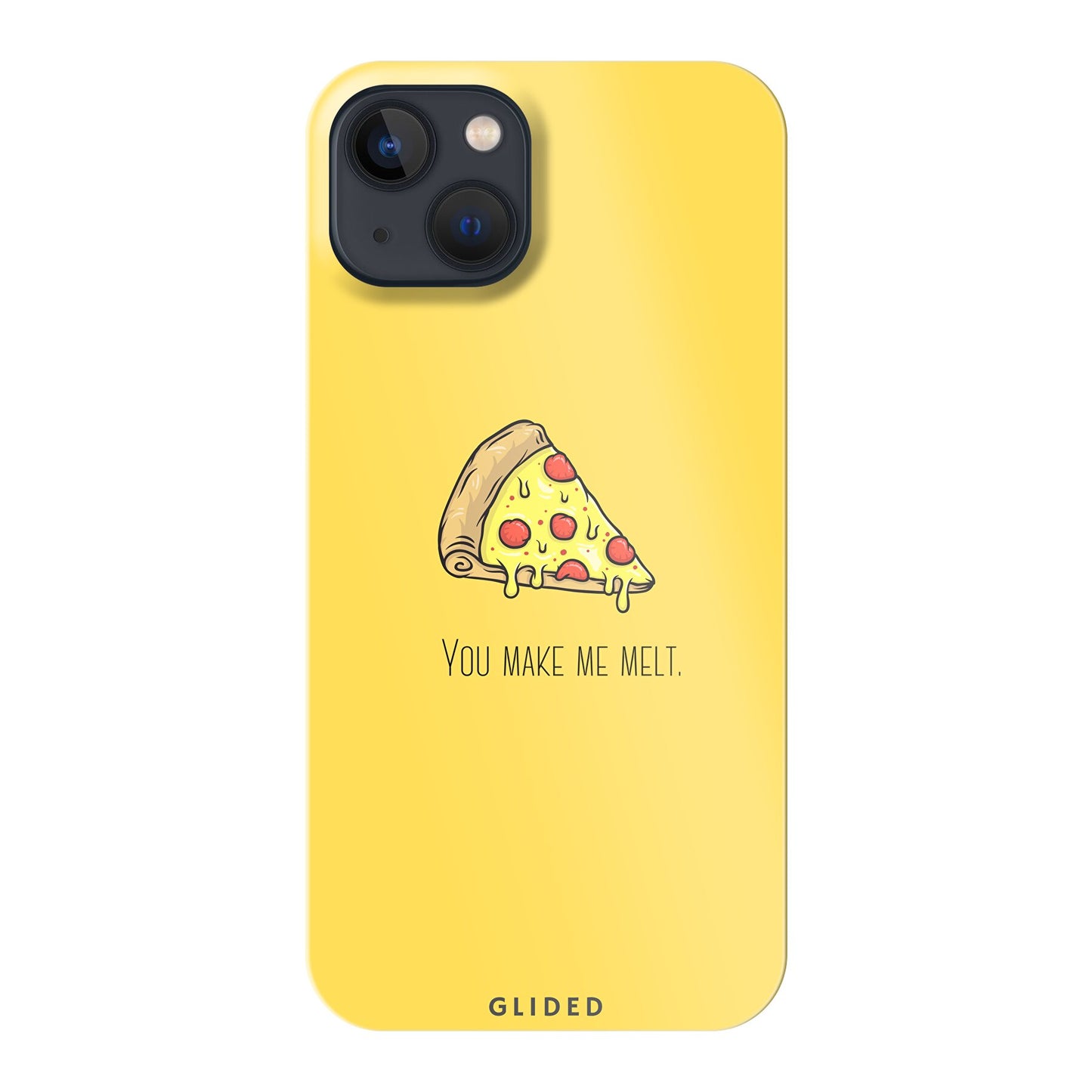 Flirty Pizza - iPhone 13 - Hard Case