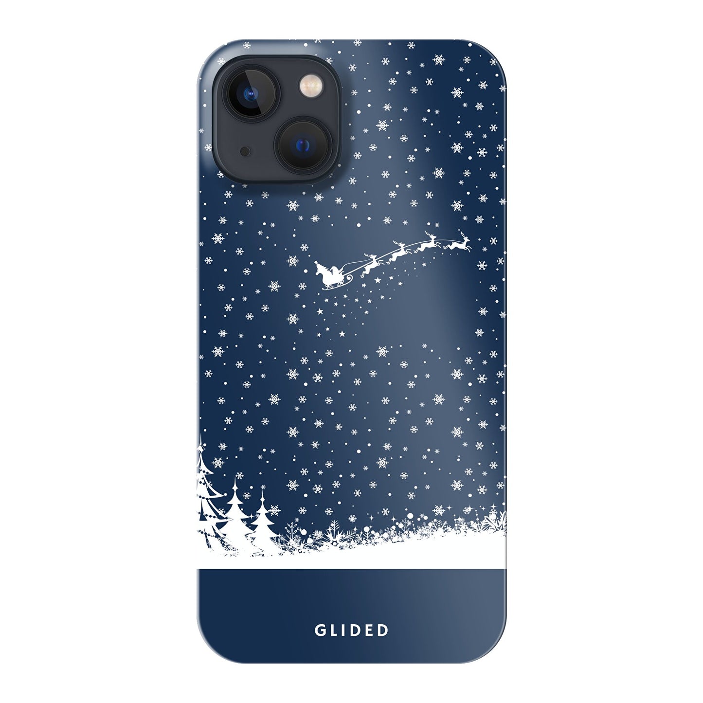 Flying Santa - iPhone 13 Handyhülle Hard Case