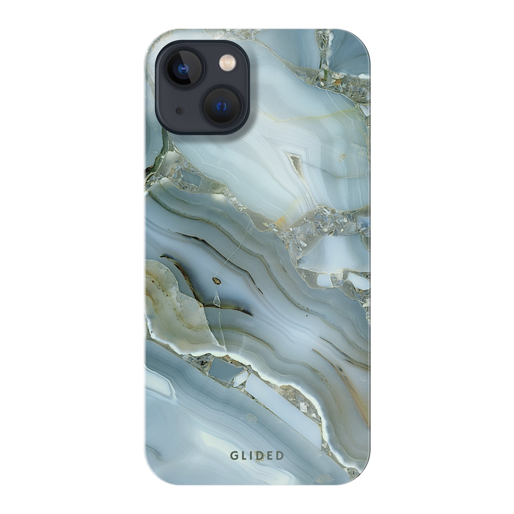 Green Marble - iPhone 13 Handyhülle Hard Case