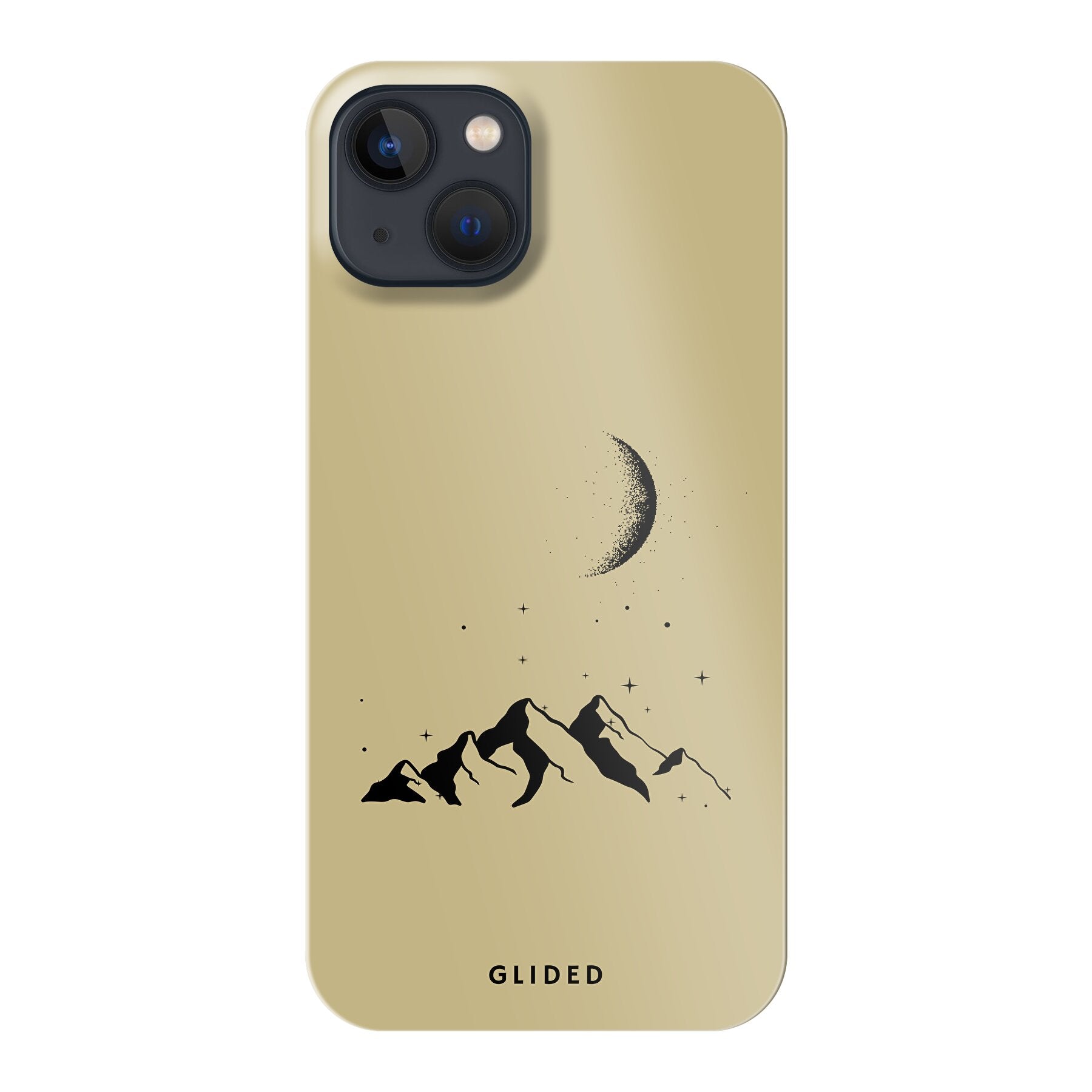 Lunar Peaks - iPhone 13 Handyhülle Hard Case