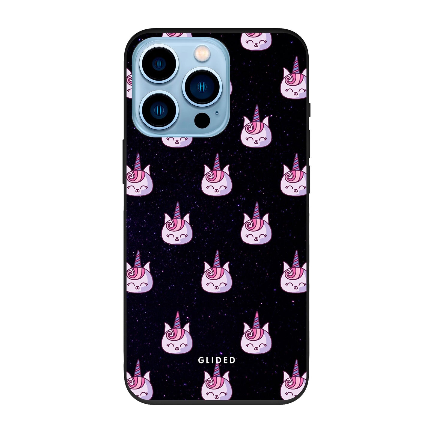 Unicorn Meow - iPhone 13 Pro Handyhülle Biologisch Abbaubar