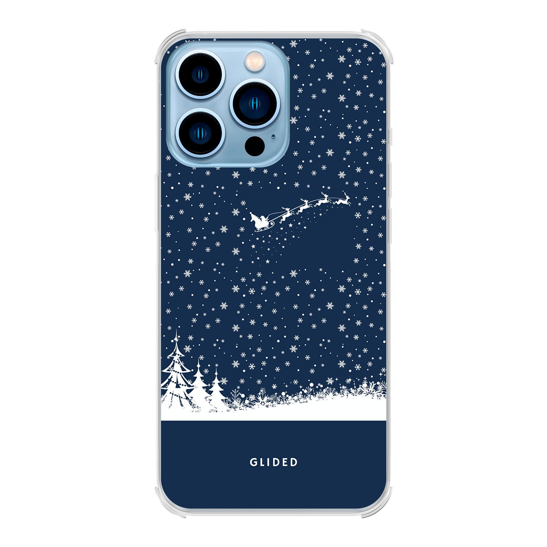 Flying Santa - iPhone 13 Pro Handyhülle Bumper case