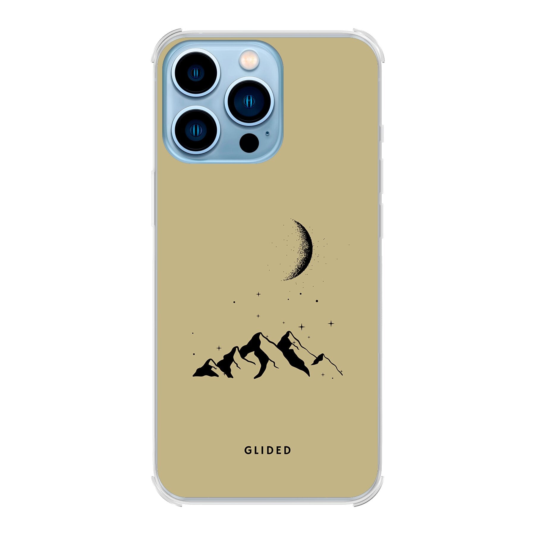 Lunar Peaks - iPhone 13 Pro Handyhülle Bumper case