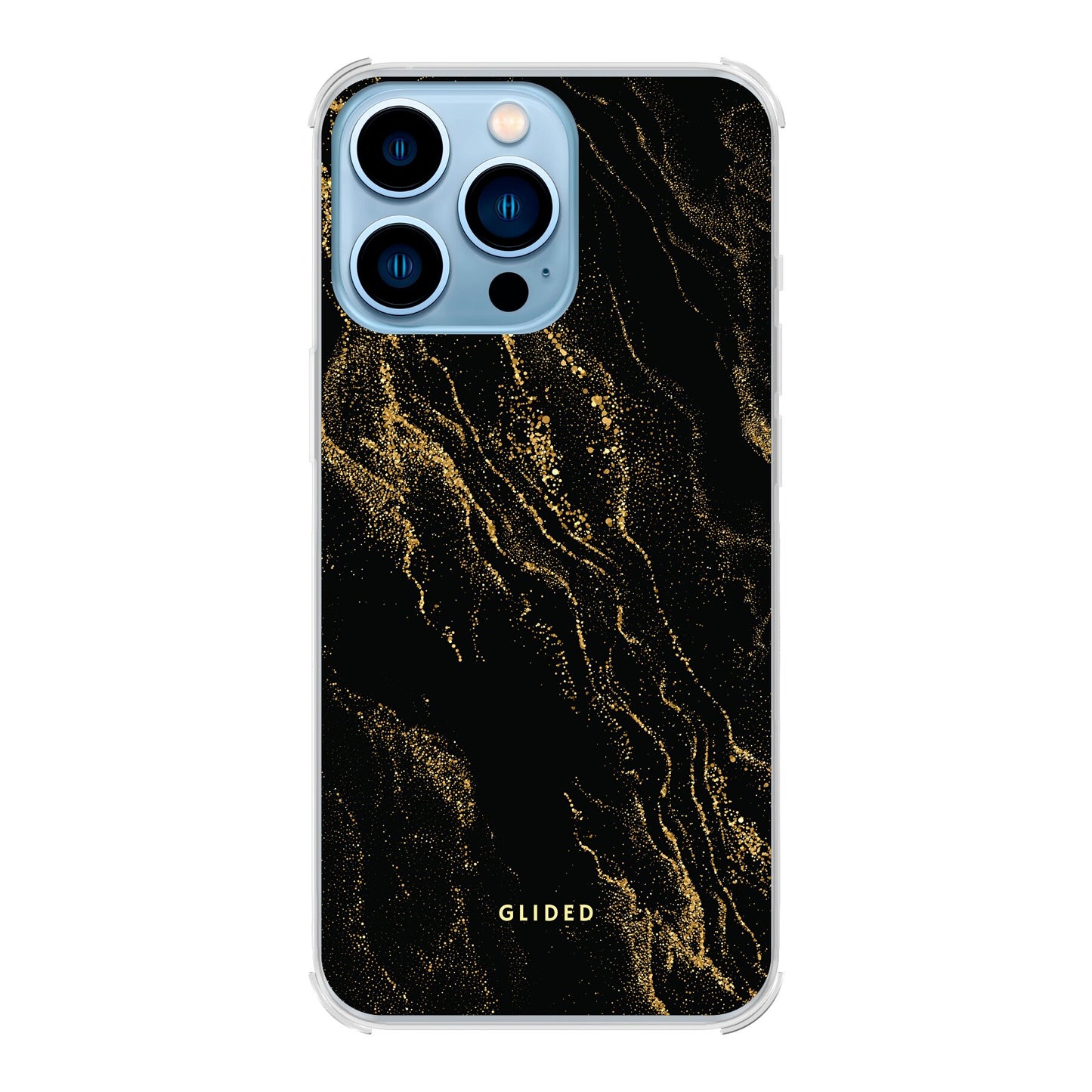 Black Marble - iPhone 13 Pro Handyhülle Bumper case