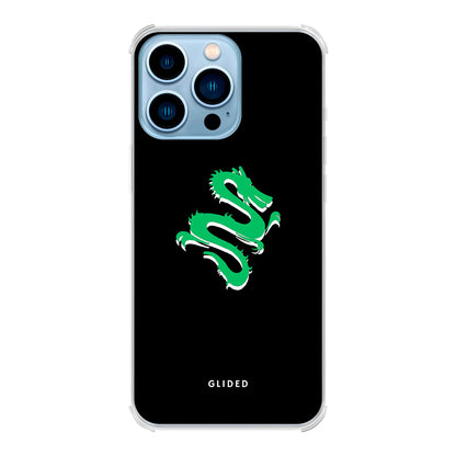 Emerald Dragon - iPhone 13 Pro Handyhülle Bumper case