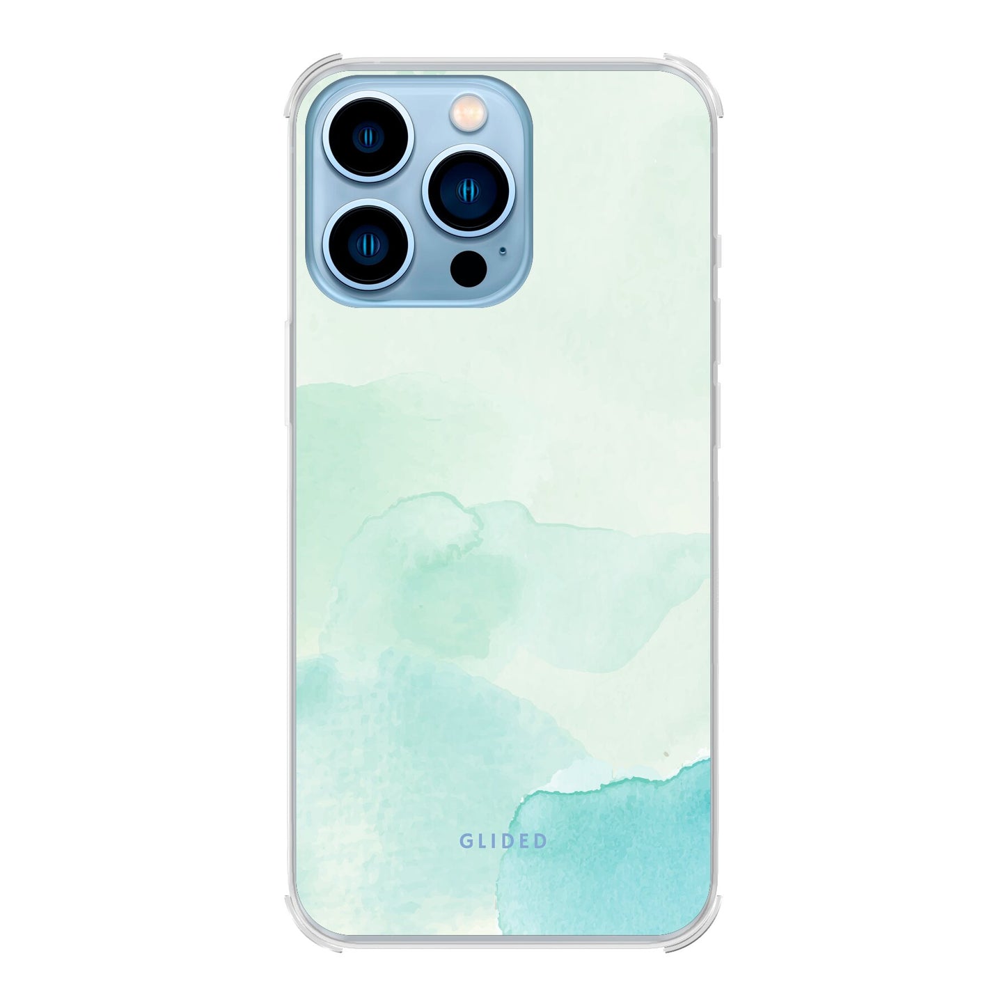 Turquoise Art - iPhone 13 Pro Handyhülle Bumper case