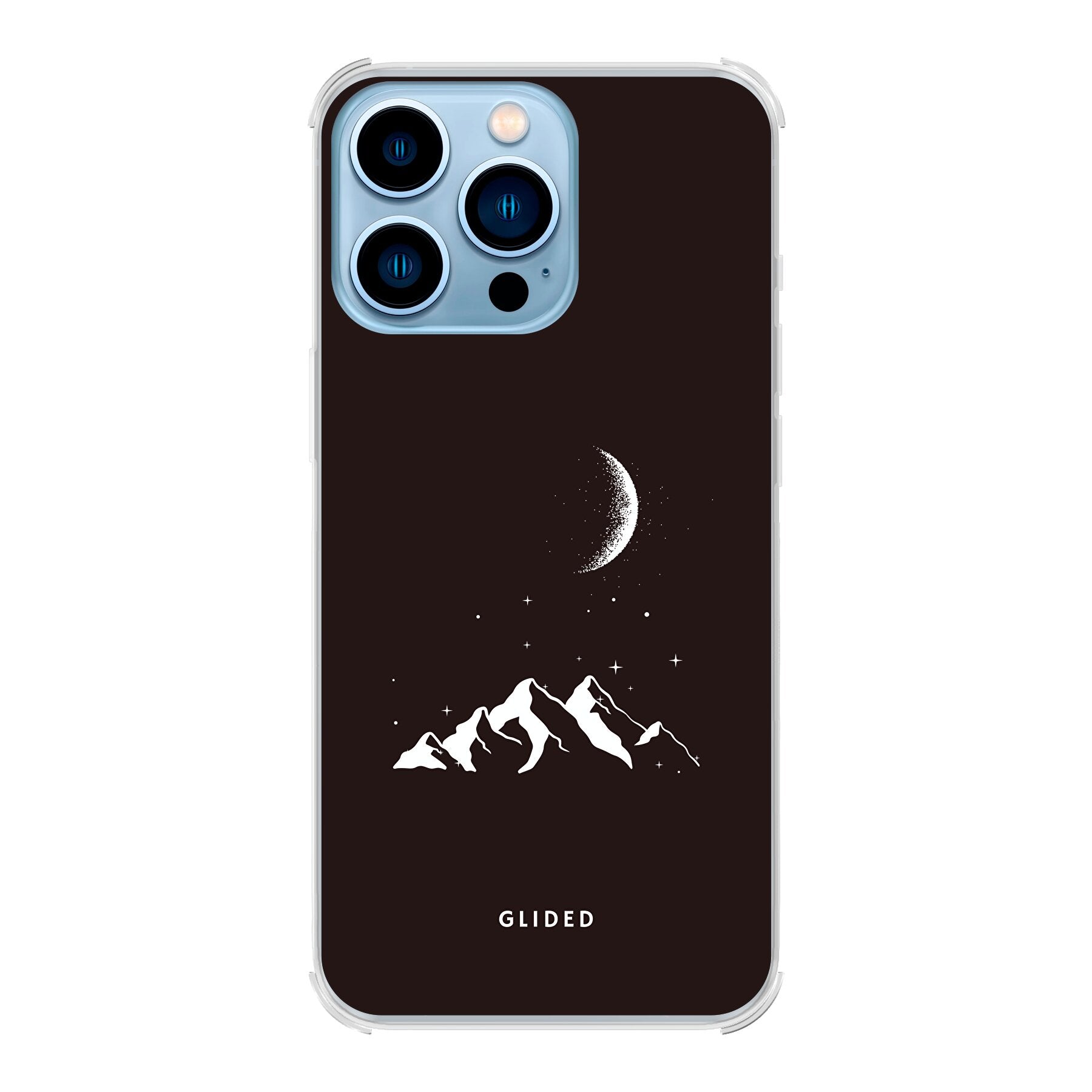 Midnight Peaks - iPhone 13 Pro Handyhülle Bumper case