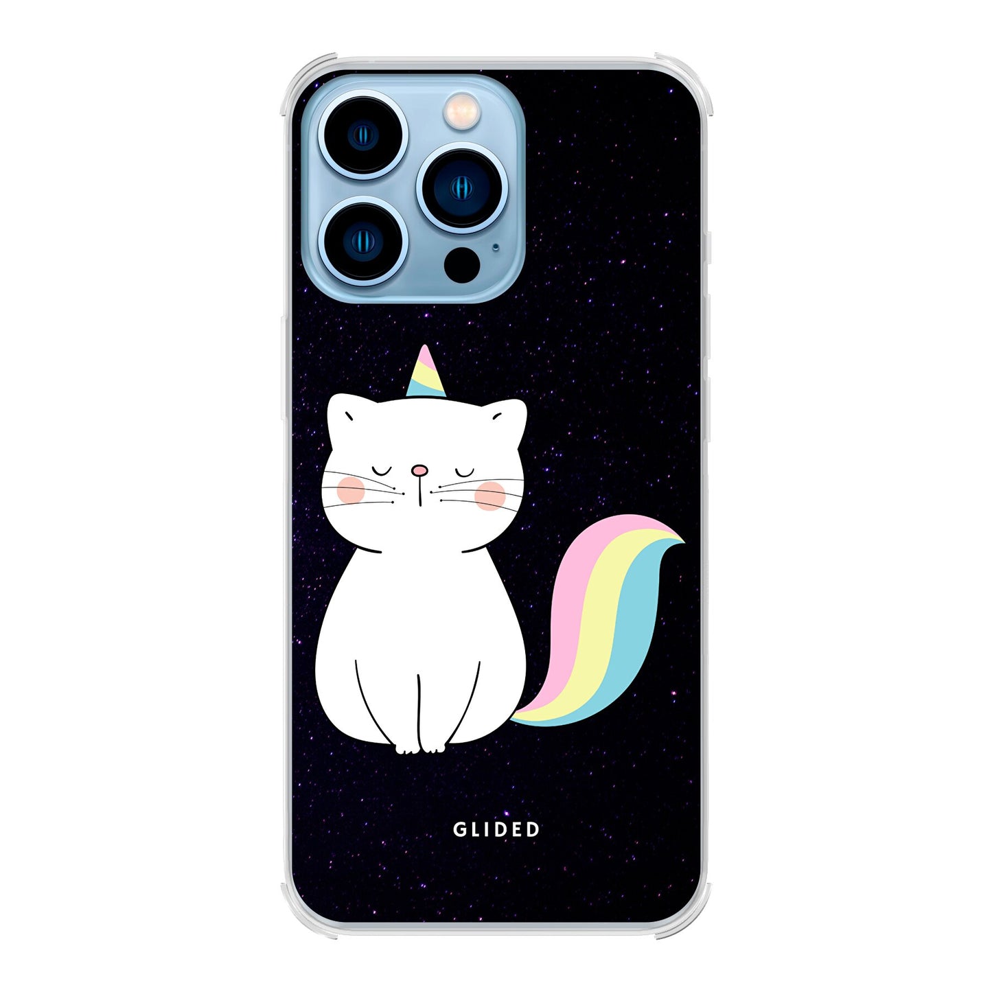 Unicorn Cat - iPhone 13 Pro Handyhülle Bumper case