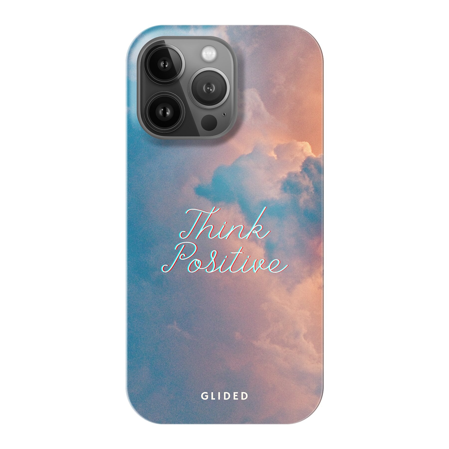 Think positive - iPhone 13 Pro Handyhülle Hard Case