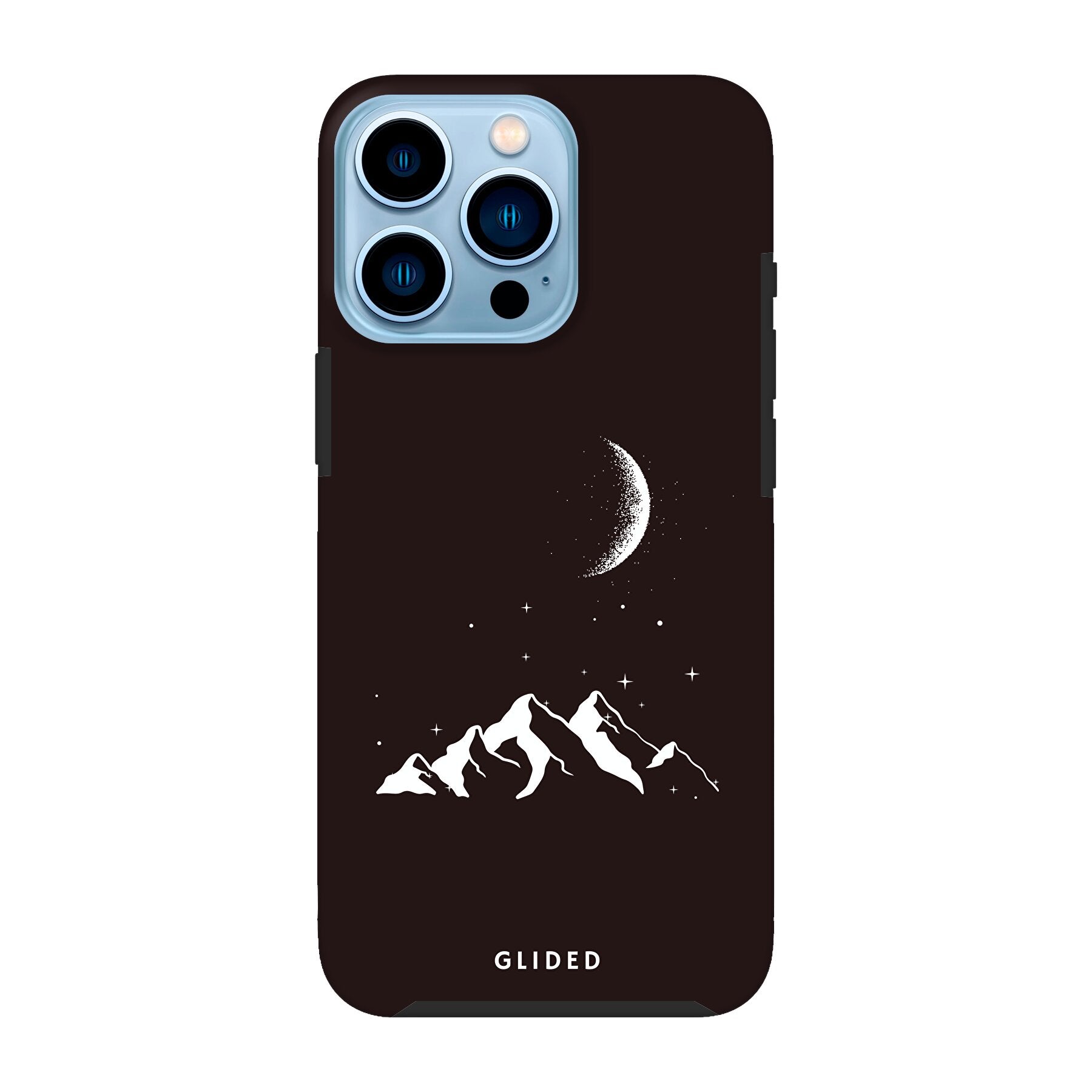 Midnight Peaks - iPhone 13 Pro Handyhülle MagSafe Tough case