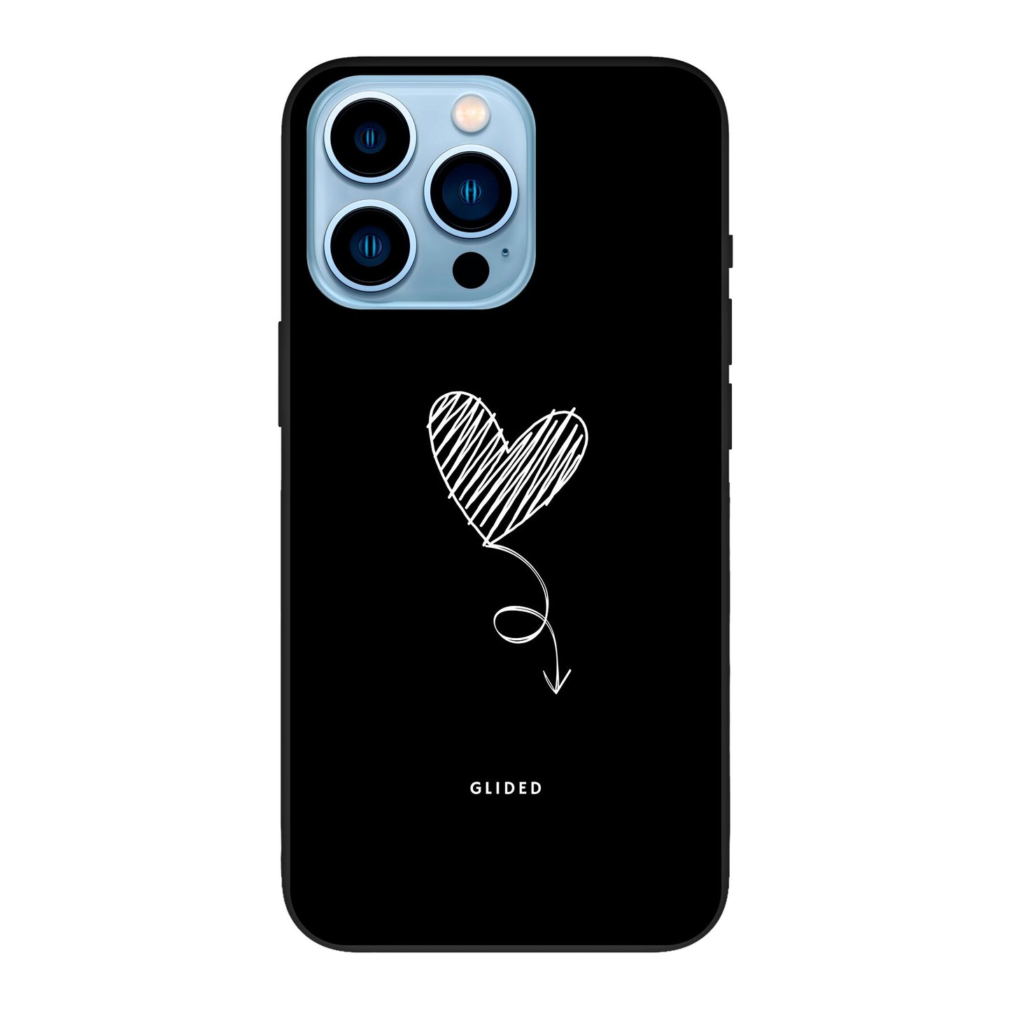 Dark Heart - iPhone 13 Pro Max Handyhülle Biologisch Abbaubar