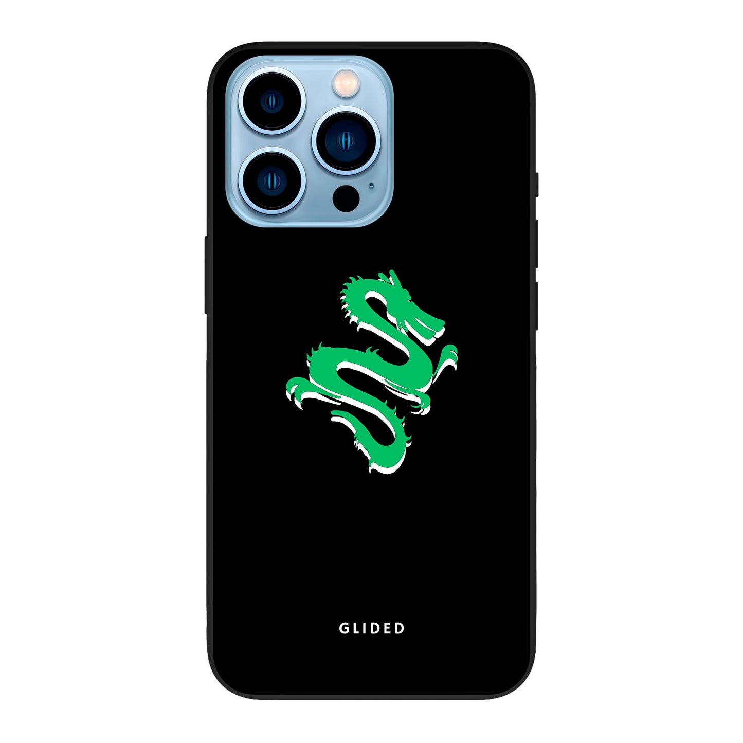 Emerald Dragon - iPhone 13 Pro Max Handyhülle Biologisch Abbaubar