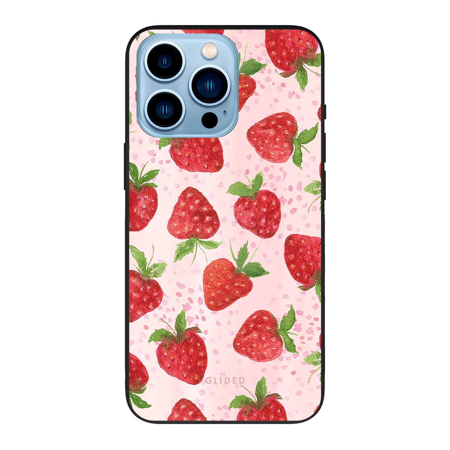 Strawberry Dream - iPhone 13 Pro Max Handyhülle Biologisch Abbaubar