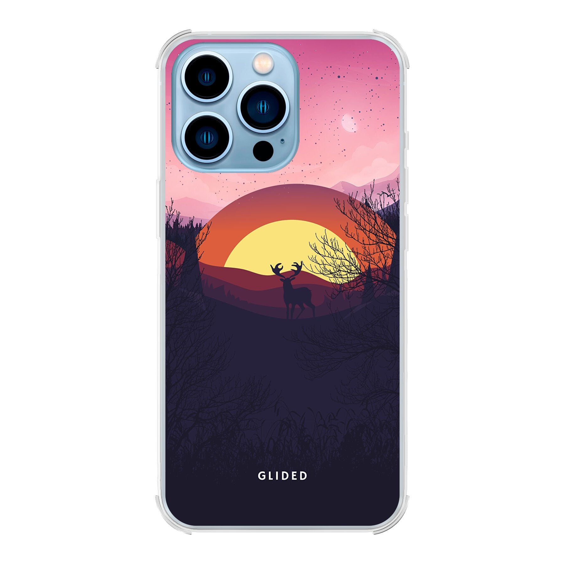 Sunset Majesty - iPhone 13 Pro Max Handyhülle Bumper case