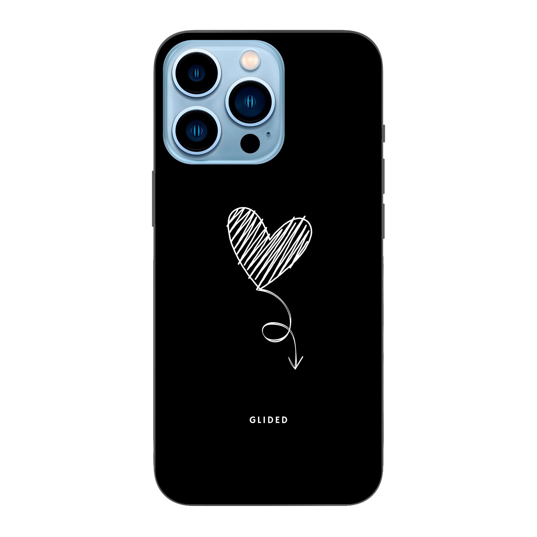 Dark Heart - iPhone 13 Pro Max Handyhülle Soft case