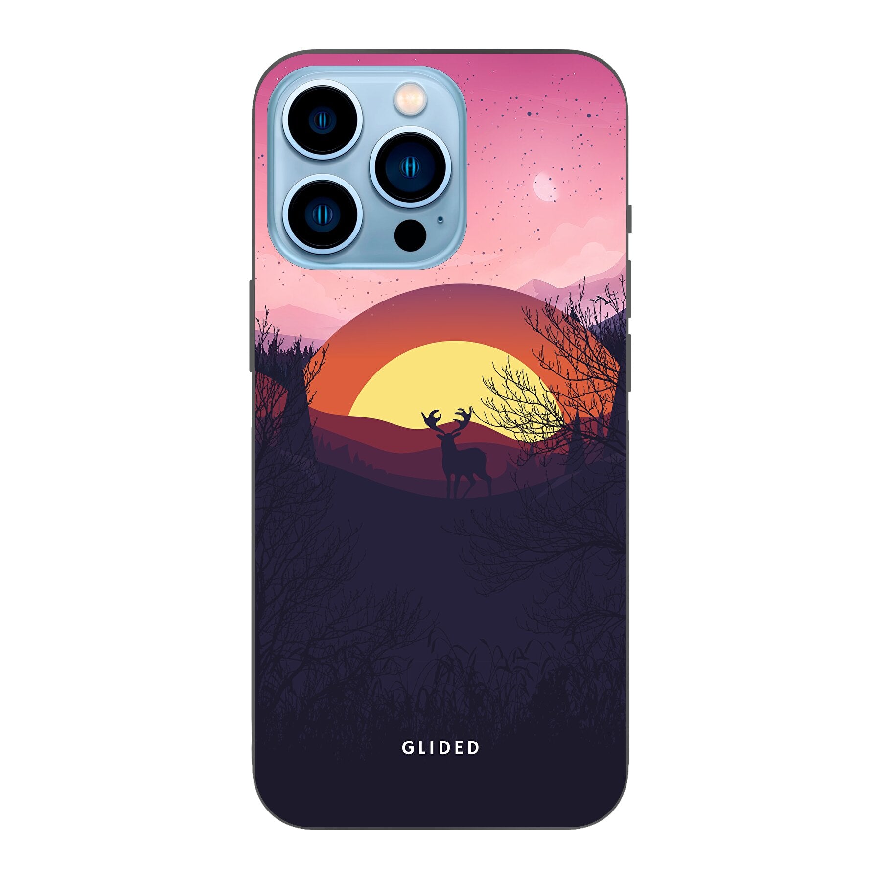 Sunset Majesty - iPhone 13 Pro Max Handyhülle Soft case