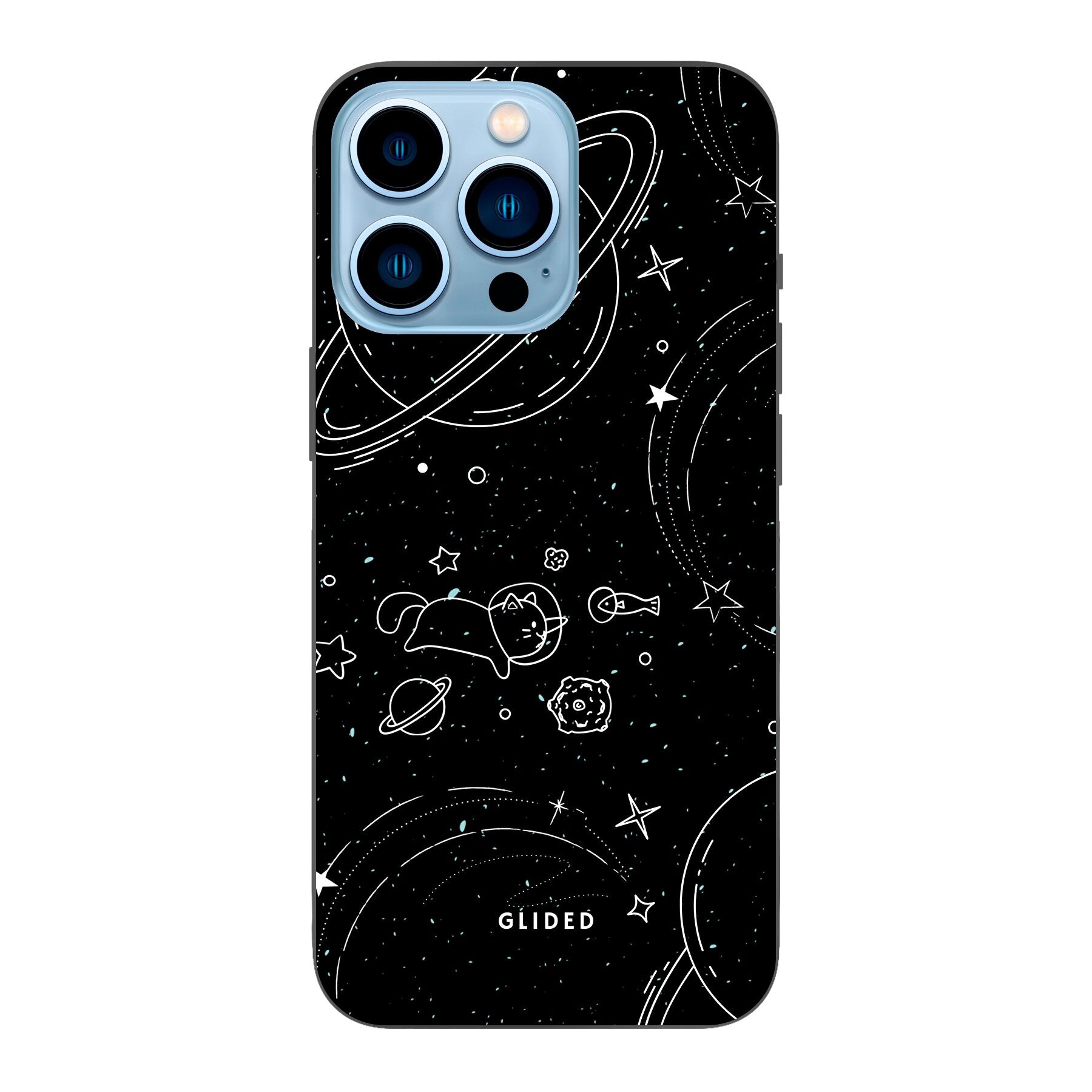 Cosmic Cat - iPhone 13 Pro Max Handyhülle Soft case