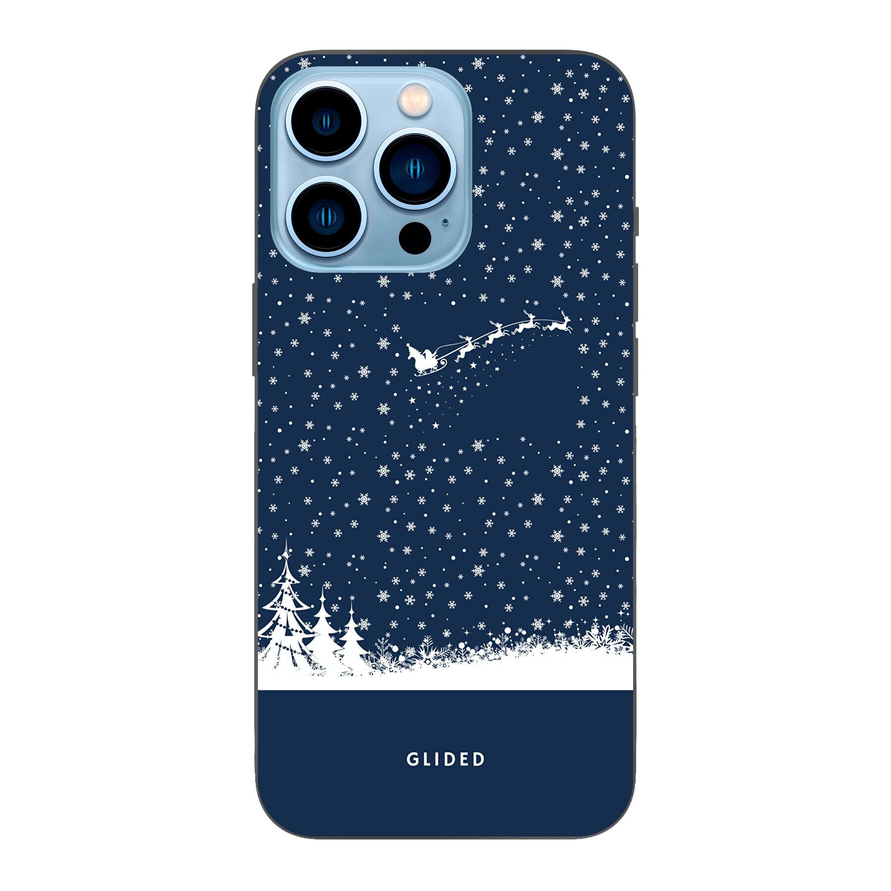 Flying Santa - iPhone 13 Pro Handyhülle Soft case