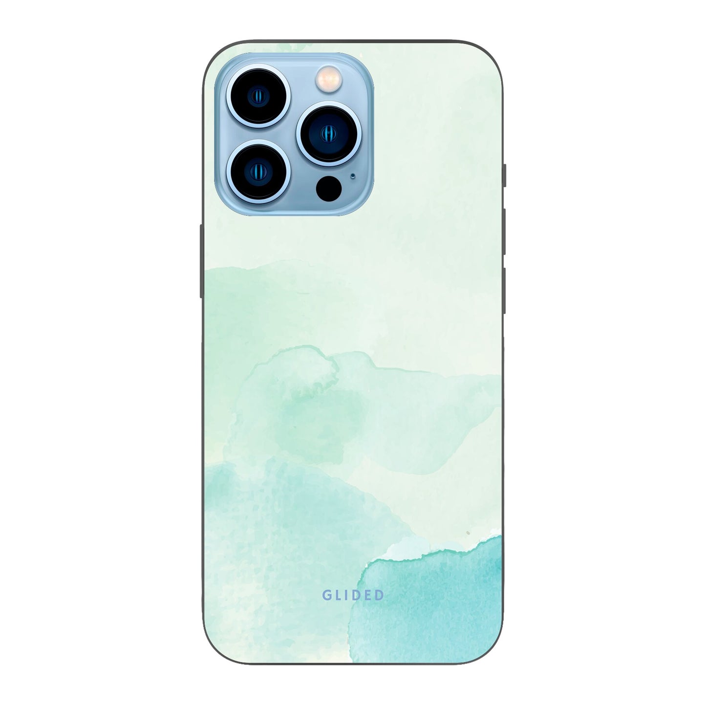 Turquoise Art - iPhone 13 Pro Handyhülle Soft case