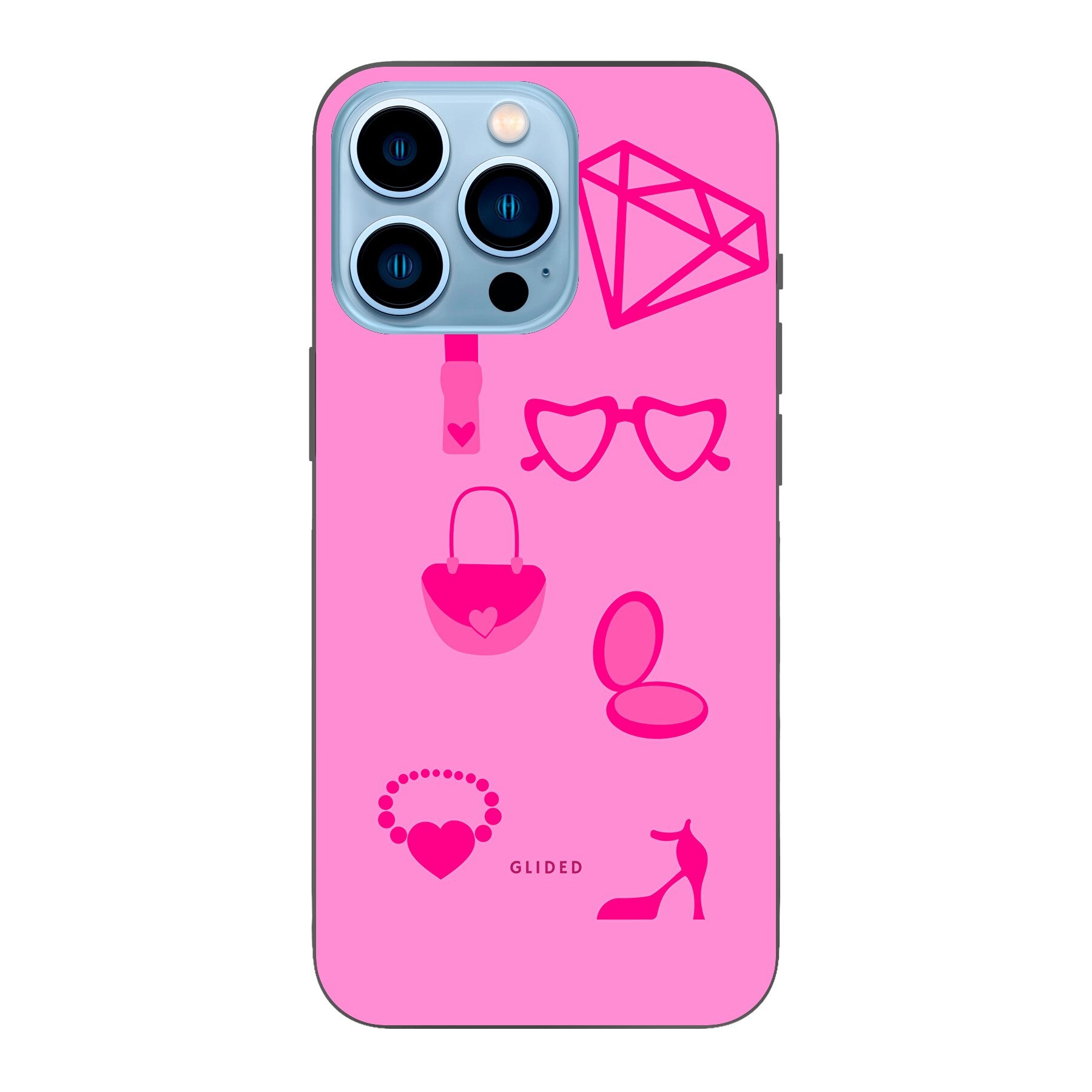 Glamor - iPhone 13 Pro Handyhülle Soft case
