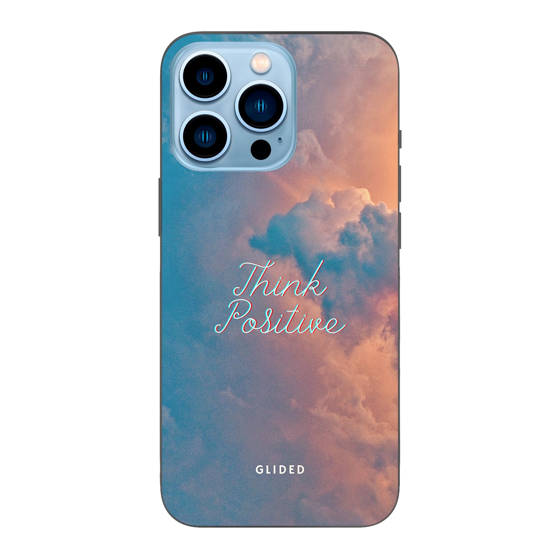 Think positive - iPhone 13 Pro Handyhülle Soft case