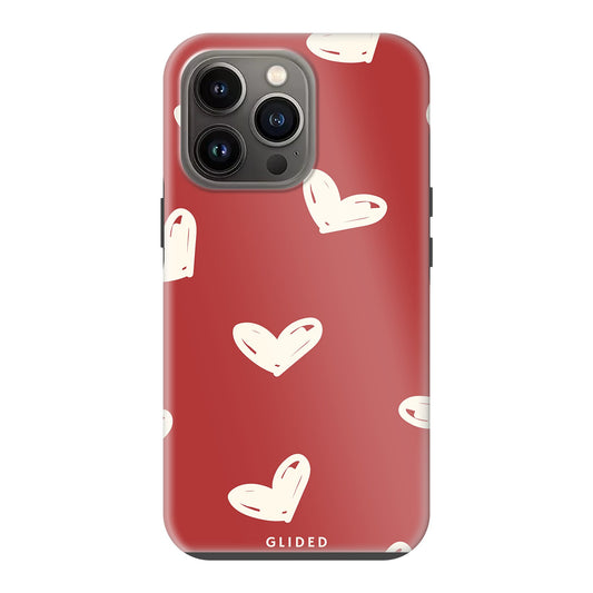 Red Love - iPhone 13 Pro - Tough case