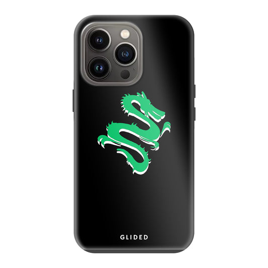 Emerald Dragon - iPhone 13 Pro Handyhülle Tough case