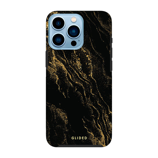 Black Marble - iPhone 13 Pro Handyhülle Tough case