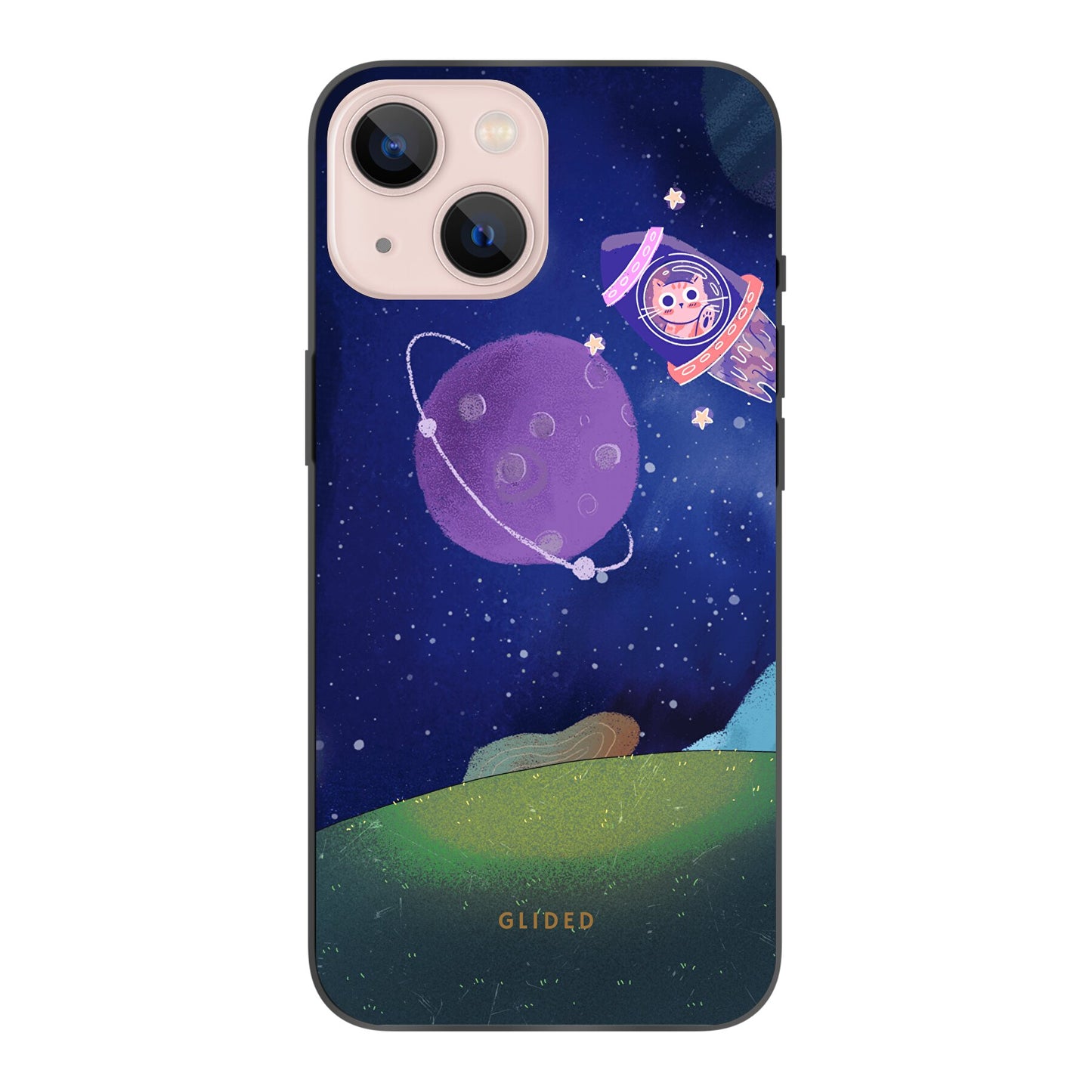 Galaxy Cat - iPhone 13 Handyhülle Soft case