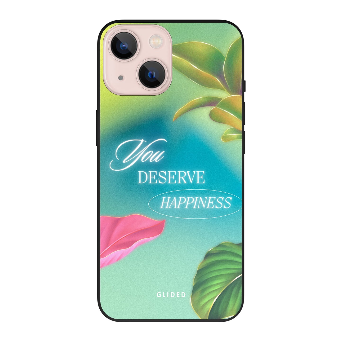 Happiness - iPhone 13 mini - Biologisch Abbaubar