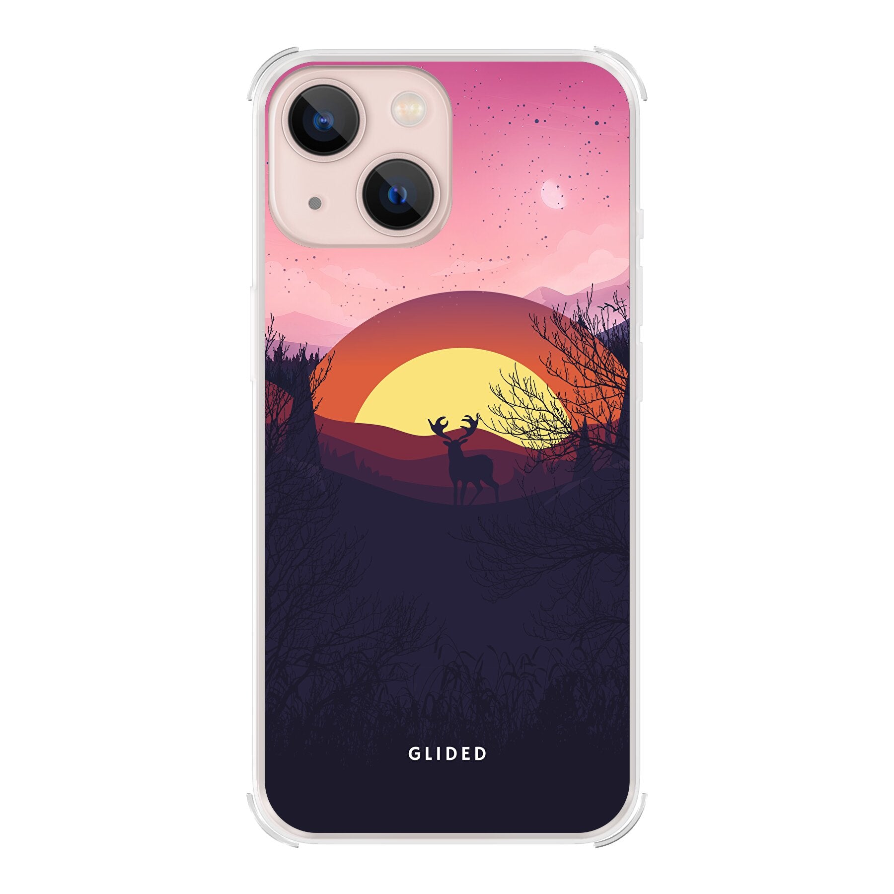 Sunset Majesty - iPhone 13 mini Handyhülle Bumper case