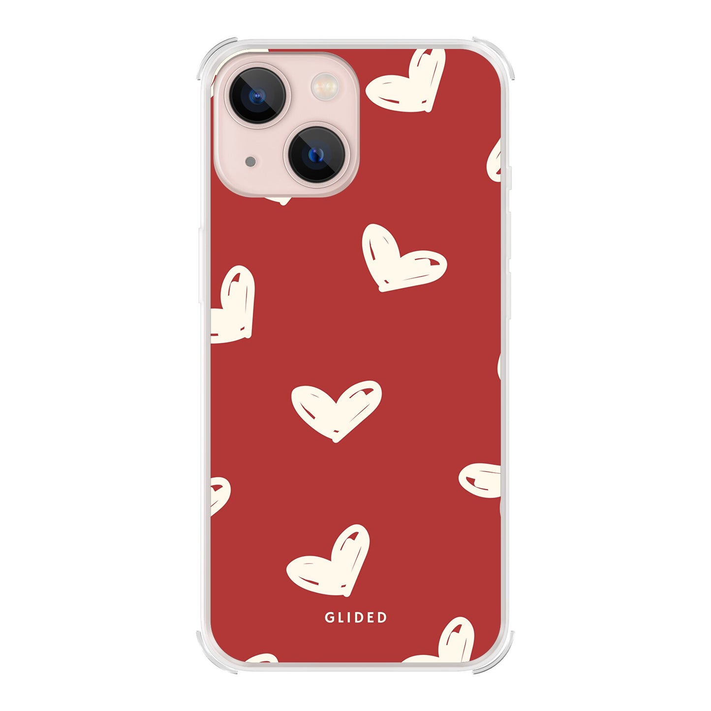 Red Love - iPhone 13 mini - Bumper case